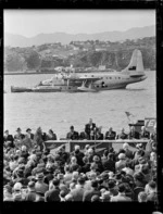 Flying boat Ararangi at Evans Bay