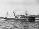 A portrait of the ship RMS Tainui