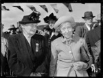 Two women at a reunion of Mount Cook School