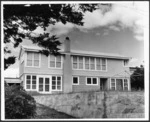 The Cobham family's Raumati Beach holiday home.