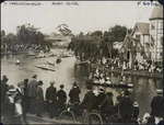 Creator unknown : Photograph of a rowing race on the Avon River, Christchurch