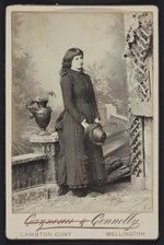 Cazneau & Connolly (Wellington) fl 1882 :Portrait of Kathleen Reader