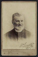 Hanna, John Robert (Auckland) fl 1883-1892 :Portrait of William Donaldson