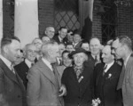 Group at a reunion of Mount Cook School