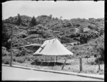 Polling booth in a marquee, Short Street, Vogeltown, Wellington