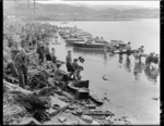 Motorboat racing at Evans Bay