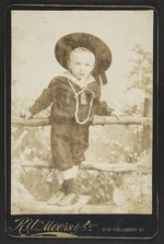 Meers, Robert William (Christchurch) fl 1860s-1880s :Portrait of unidentified child