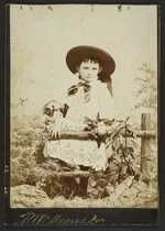 Meers, Robert William (Christchurch) fl 1860s-1880s :Portrait of unidentified child