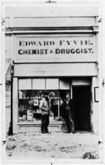 Edward Fyvie, Chemist and druggist, Princes Street, Charleston