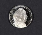 Obverse of silver medal commemorating Captain James Cook
