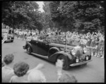 Her Majesty Queen Elizabeth II Philip, Duke of Edinburgh, Auckland - Photograph taken by E Woollett