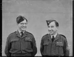 Flight Sergeant A S Price, Vampire jet crew member at Ohakea