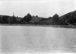 Site of Clendons store on a beach in Russell