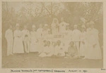 Group photograph taken at Blanche Yandall's wedding - Photograph taken by John Davis