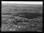 Ohakune, Manawatu-Whanganui, including housing, pine trees and rural area