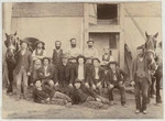Photograph - Group study of workers at Enoch Tonk's Brick Factory