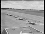 Five Vampire jets at Ohakea