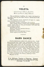 Page 10 of booklet `Useful Guide to ballroom dances'