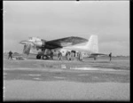 Bristol Freighter aeroplane at Paraparaumu