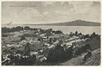 View of Devonport and Rangitoto from Mt Victoria, Auckland