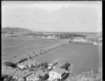 Land reclamation for housing at Evans Bay