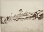The Arawa Flying Column at Kaiteriria Pa - Photograph taken by Daniel Louis Mundy