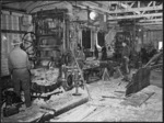 Creator unknown : Photograph of the Waipa State Forest sawmill interior