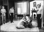 Scene in a production of A southerly wind written by Campbell Caldwell, staged by New Theatre in Wellington - Photograph taken by John Ashton