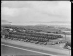 Army trucks at Gracefield