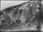 Coloured cliffs on Rainbow Mountain