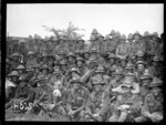 A New Zealand battalion after the Battle of Messines, World War I