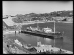 Tanker British Chancellor at the Miramar wharf