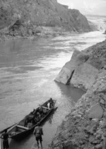 Yunnan, China. Yangtze gorge. First Yangtze ferry. 20 November 1938.