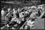 Barbeque at Wellington Zoo, New Zealand