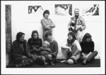 Group at the Women's Gallery, Wellington, New Zealand