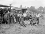 Group of farm labourers from the Hawkes Bay district