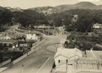 Hinge, Leslie, 1868-1942 : Photograph of Daniell Street, Newtown, Wellington, looking towards the Zoo