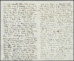 Third page of letter from Frances Hodgkins to Rachel Hodgkins
