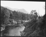 Cable tram crossing the Buller River