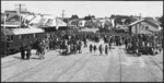 Arrival of the first passenger train to Kaikoura