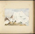 Green, William Spotswood, 1847-1919 :Mt Cook from S. ridge. [February 1882]