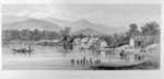 Barraud, Charles Decimus, 1822-1897 :Horowhenua Lake. C. D. Barraud del; R. K. Thomas lith. [1877]