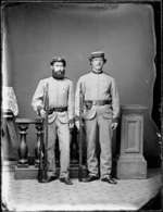 Reid and McCartney, in military uniform