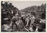Opening of the first section of the Hokitika-Ross railway, West Coast