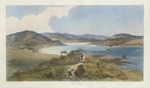 Brees, Samuel Charles, 1810-1865 :Porerua Bay. [Between 1842 and 1845] Engraved by Henry Melville; drawn by S C Brees [London, 1847]