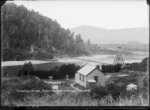 Suspension bridge over the Buller River, Buller Gorge