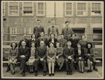 Group portrait of Wellington Teachers' Training College staff
