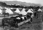 Camp of the Second Contingent for the South African War at Newtown Park, Wellington