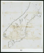 Mantell, Walter Baldock Durrant 1820-1895 :[Map of South Island & Stewart Island N.Z. 1848]