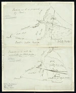 [Creator unknown] :[Sketch plan of the area near Ormond (Ormondville) showing a] Reserve as it is proposed by Paul [and] Reserve as it w[oul]d be available for white people [ms map]. [ca. 1873]